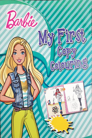 Barbie My First Copy Colouring (Blue)