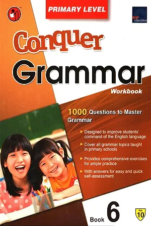 Conquer Grammar Primary Level Workbook 6 Age 9+