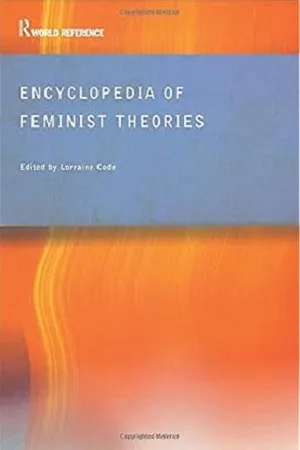 Encyclopedia of Feminist Theories (Special Indian Edition)