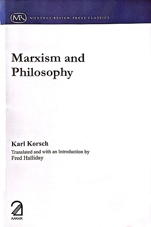 Marxism and Philosophy