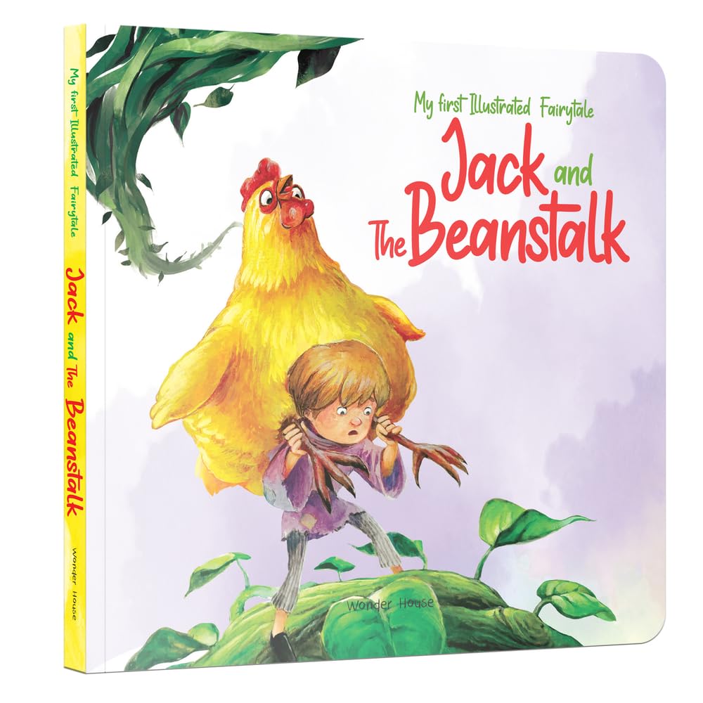 My first Illustrated Fairytale Board Book - Jack and the Beanstalk 