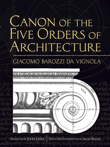 [9780486472621] Canon of the Five Orders of Architecture