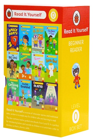 [9780241710623] Read It Yourself with Ladybird: Phonics Readers Level 0: 12 Books Collection Box Set