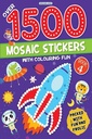 1500 Mosaic Stickers Book 4 with Colouring Fun - Sticker Book for Kids Age 4 - 8 years