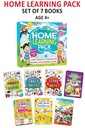 Home Learning Books Pack Age 4+ An Amazing Set of 7 Books- Phonics and Reading, Early Maths, Learn to Write, Nursery Rhymes and Story Book, Brilliant ... Sentences Level 1, My Best Colouring Book 2 