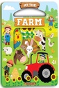 Die Cut Window Board Book - At the Farm Picture Book for Children Educations Board Book for Kid Die-Cut Shape Board Books