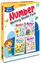 Number Writing Practice Books Pack for Age 2 -5 Years - A Set of 4 Writing Practice Books | 1 -10, 1- 20, 1-50, 1- 100