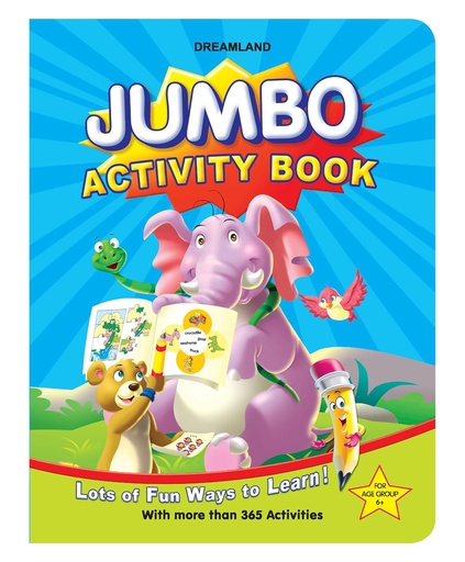 [9788184516913] Jumbo Activity Book for Children Age 6-8 years