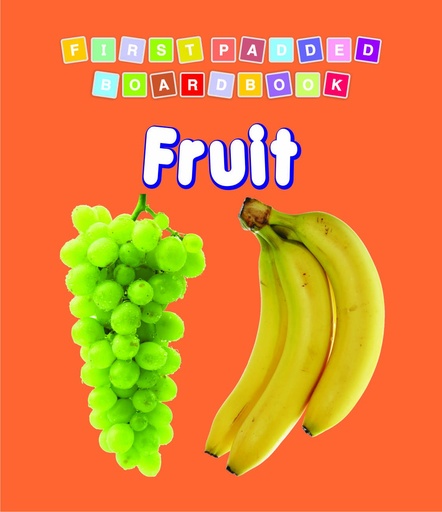 [9788184514452] First Padded Bb - Fruit
