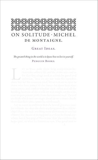 [9780141043852] On Solitude