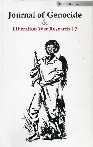 Journal Of Genocide And Liberation War Research 7