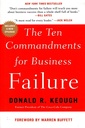 The Ten Commandments for Business Failure