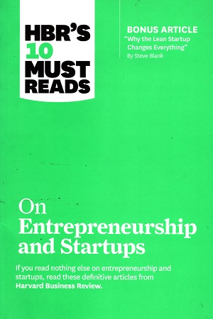 [9781633694385] HBR's 10 Must Reads on Entrepreneurship and Startups