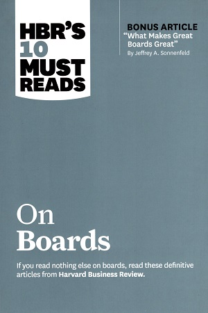 [9781633698895] HBR’s 10 Must Reads on Boards