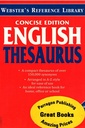 Concise Edition English Thesaurus