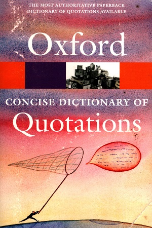 [9780199567072] Concise Dictionary of Quotations