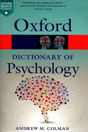 [9780199657681] Dictionary of Psychology