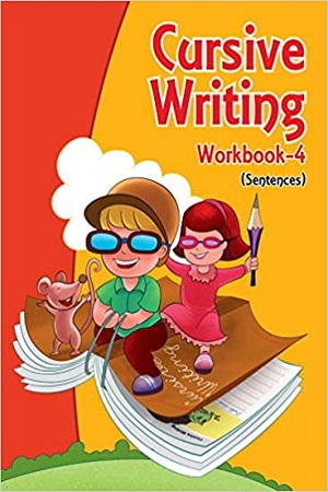 [9789382607502] Cursive Writing Workbook -4