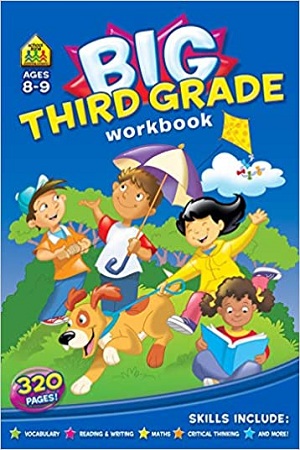 [9789383202980] Big Third Grade Workbook Ages 8-9