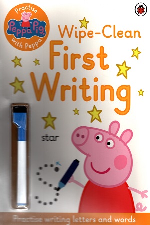 [9780241254028] Peppa Pig: Practise with Peppa: Wipe-Clean First Writing