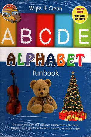 [9789382607243] Wipe & Clean ALPHABET Funbook: Write and Practice Capital Letters