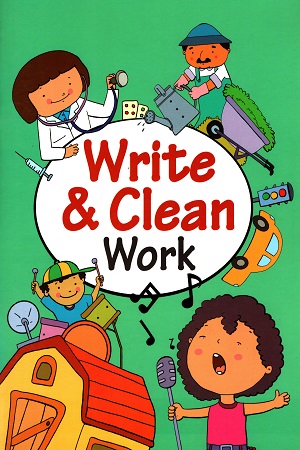 [9789384625337] Write & Clean- Work- Wipe and Clean Activity Book
