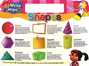 [9781603469050] Write and Clean Board: Shapes