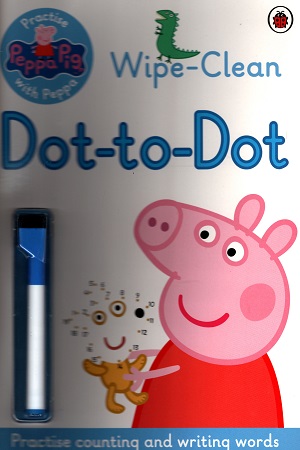 [9780241294659] Peppa Pig: Practise with Peppa: Wipe-clean Dot-to-Dot