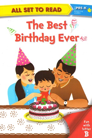 [9789352760213] All set to Read - Level PRE-K Introduction to reading: The Best Birthday Ever