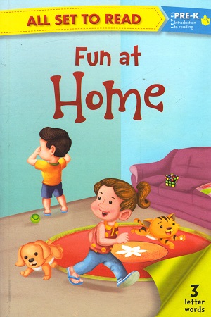 [9789386108340] All set to Read - Level PRE-K Introduction to reading: Fun at Home