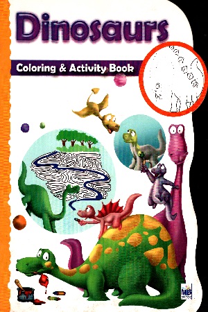 [9781603464550] Dinosaurs Coloring & Activity Book