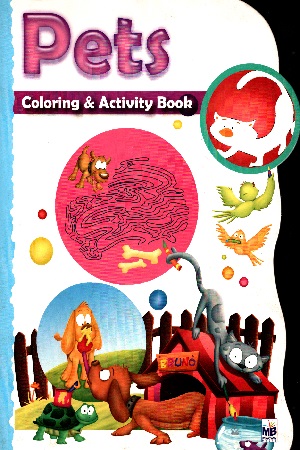 [9781603464574] Pets Coloring & Activity Book