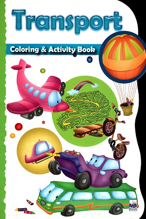[9781603464598] Transport Coloring & Activity Book
