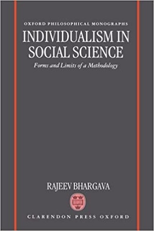 [9780198242796] Individualism In Social Science