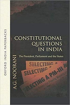 [9780195658774] Constitutional Questions in India