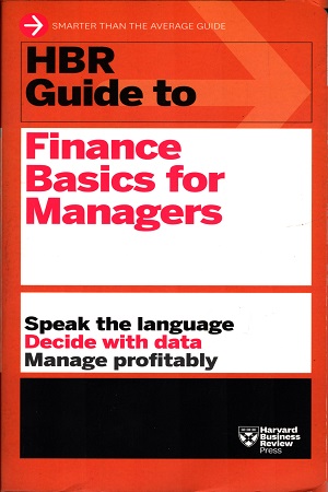 [9781422187302] Finance Basics For Managers