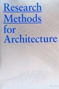 Research Methods for Architecture