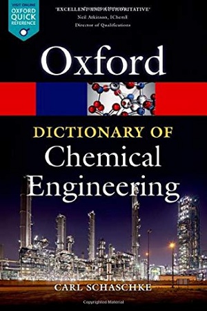 [9780199651450] Dictionary of Chemical Engineering