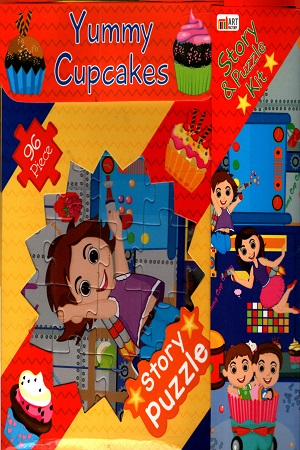 [9789385424359] Yummy Cupcakes (Story Puzzle)