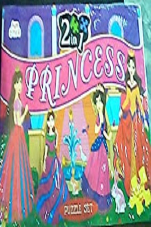 [9789385424991] 2 IN 1 PRINCESS PUZZLE SET