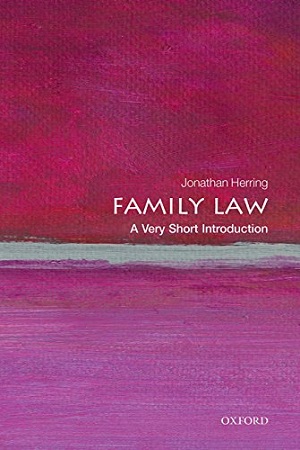 [9780199668526] Family Law: A Very Short Introduction