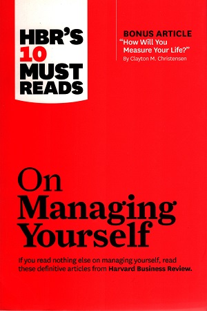 [9781422157992] On Managing Yourself