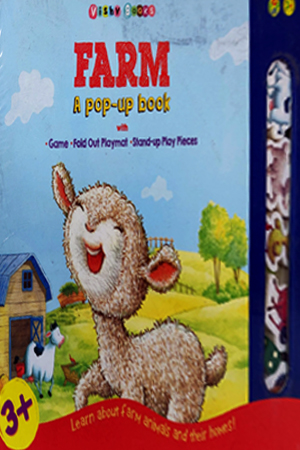 [9789350653913] FARM A pop-up book with Game,Fold out Playmat, Stand-up Play Pieces