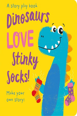 [9781789582635] Dinosaurs LOVE Stinky Socks