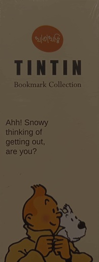 [7426300000008] Tintin Bookmark Collection