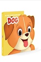 My First Shaped Board Book - Dog, Die-Cut Animals, Picture Book for Children