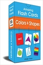 Amazing Flash Cards Colors & Shapes: Early Development of Preschool Toddler (55 Cards)