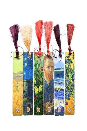 [8200900000007] Art of Gogh Bookmark (1 Set 6 pcs)