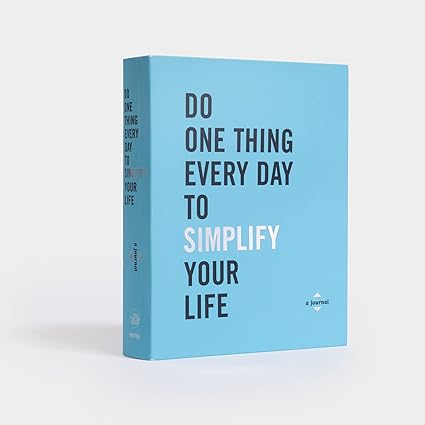 [9780593232941] Do One Thing Every Day to Simplify Your Life: A Journal