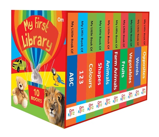[9789353762889] My First Library : Set of 10 Board Books for Kids
